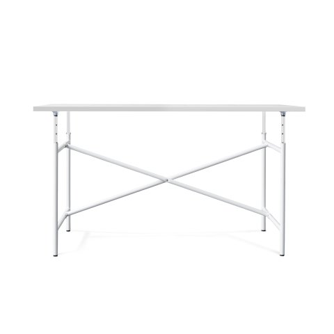 Kindertisch E2, weiß Tischplatte: weiß, Kante weiß, 25x680x1200 mm