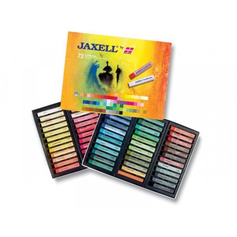 Pastel Crayon Jaxell, Set Set de 72 unidades en caja de cartón