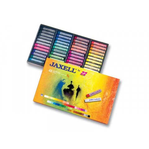 Pastel Crayon Jaxell, Set Set de 48 unidades en caja de cartón