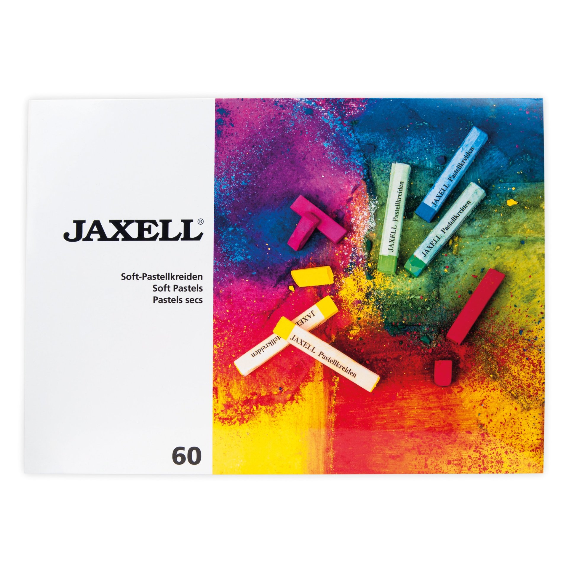Honsell 47460 - Jaxon oliepastelkrijt 60 stuks assortiment in kartonnen etui. 60er set Honsell 47460 - Jaxon oliepastelkrijt 60 stuks assortiment in kartonnen etui. 60er set