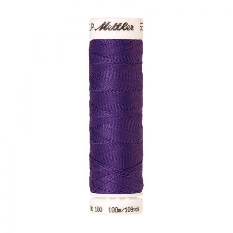 Amann Mettler sewing thread Seralon No. 100 l = 100 m, PES, Iris Blue (0030)