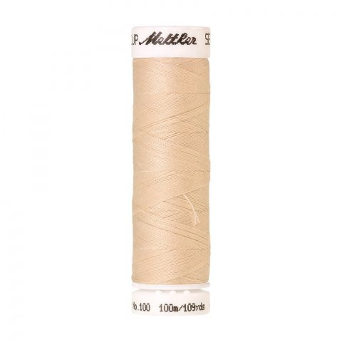 Amann Mettler sewing thread Seralon No. 100 l = 100 m, PES, Candlewick (3000)