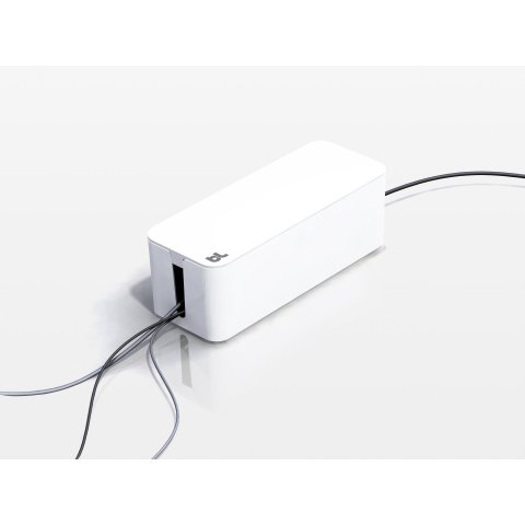 Bluelounge, CableBox blanco, 410 x 160 x 140 mm