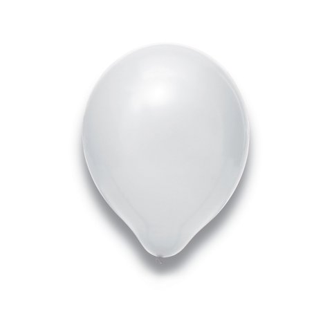 Balloons ø ca. 310 mm, 15 pcs., opaque, white