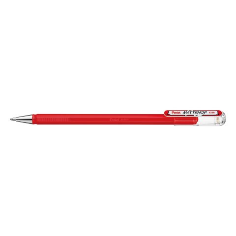 Pentel gel rollerball Mattehop Pen 1 mm (line width 0.5 mm), red