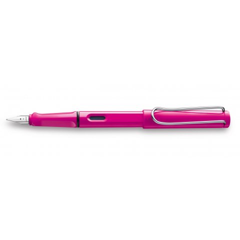 Penna stilografica Lamy safari Plastica rosa, lucido (modello 13)