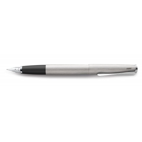 Lamy fountain pen, studio stainless steel, brushed (model 65)