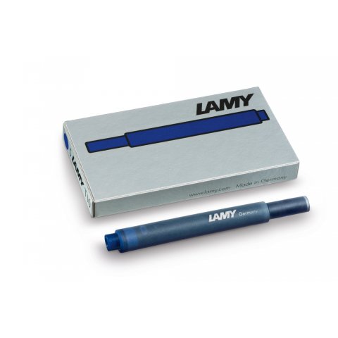 Lamy Tintenpatrone T 10 5 Stück, blau-schwarz (10655)
