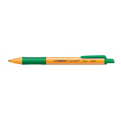 Stabilo Kugelschreiber Pointball Schriftfarbe grün