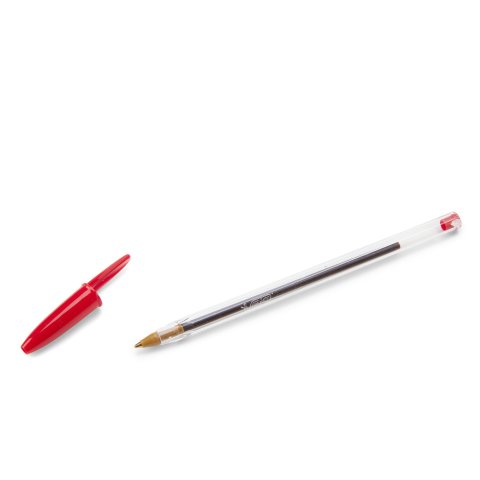 Bolígrafo Bic Cristal Bolígrafo, rojo