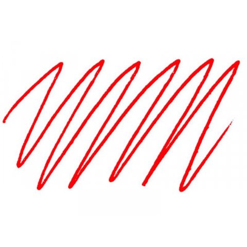 Schneider ballpoint pen, Loox pen, red ink, red barrel