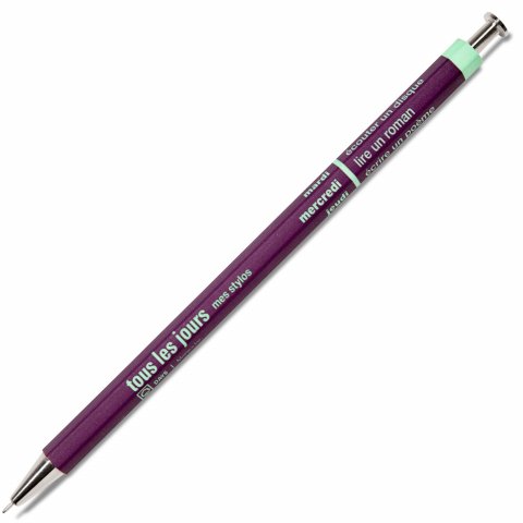 Bolígrafo de Mark Tous les Jours violett barrel, black ink