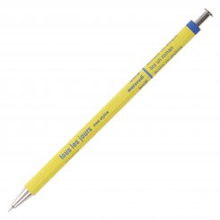 Penna a sfera di Mark Tous les Jours barile giallo senape, colore del carattere nero