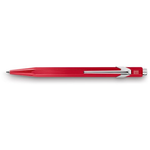 Caran d'Ache Kugelschreiber 849 Stift, roter Schaft