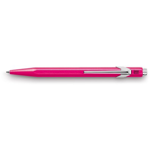 Penna a sfera Caran d'Ache 849 Pen, neon pink barrel