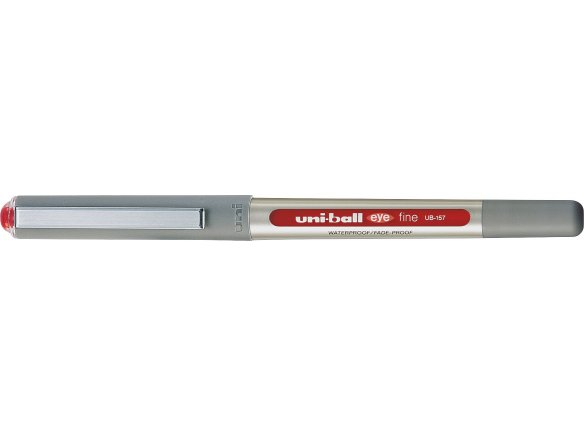 FABER-CASTELL Tintenroller uni-ball eye 0,2 mm rot 1 Pack = 12 Stifte