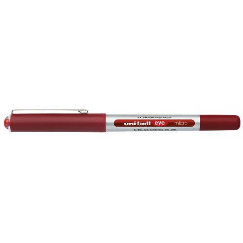 Uni-ball Tintenroller Eye micro Stift, rot