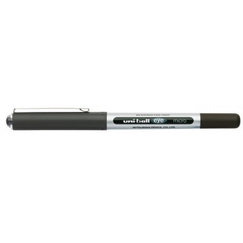 Uni-ball Tintenroller Eye micro Stift, schwarz