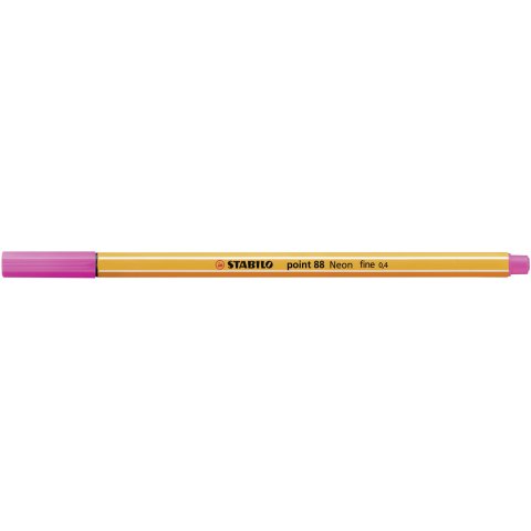 Stabilo Point 88 Pen, neon pink (056)