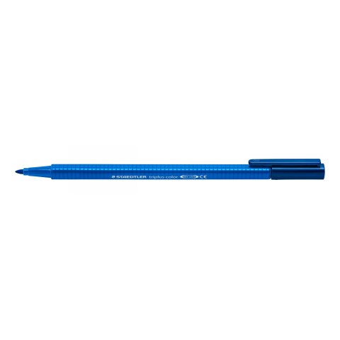 Penne con punta in fibra Staedtler Triplus Color Penna, blu