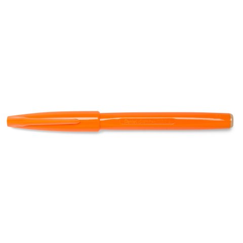 Pennarello Pentel Sign Pen S520-B, Punta In Fibra 2,0 Mm, Inchiostro A Base D'acqua, Colore Rosso, Confezione Da 12