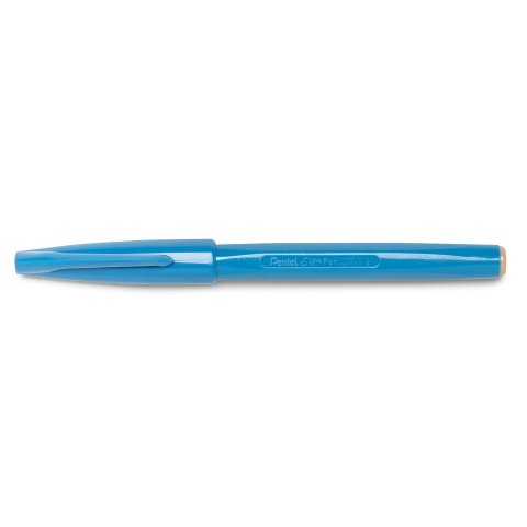 Pentel Sign Pen S520 pen, light blue