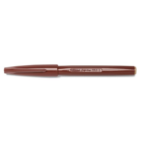 Pentel Sign Pen S520 pen, brown