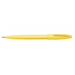 Pentel Sign Pen S520 pen, yellow