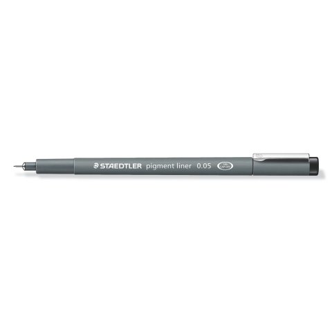 Staedtler Pigment Liner, lichtbeständig 0,05 mm, schwarz