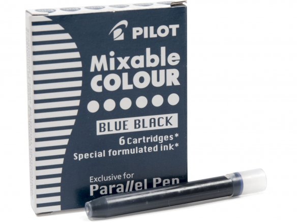 Packs of 6 Pilot IC-P3-S6 Parallel Calligraphy Fountain Pen Ink Cartridges