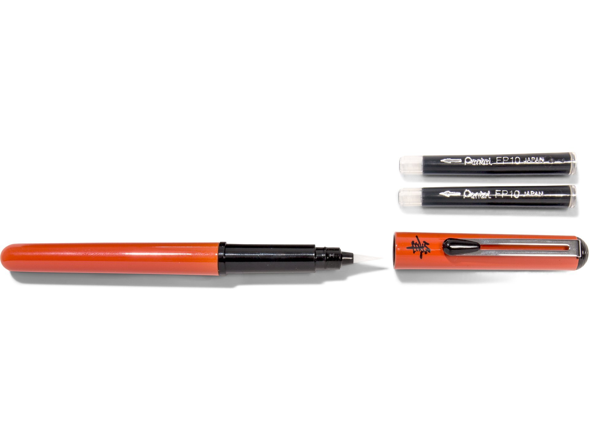 16) Feutre Pinceau Pentel Colour Brush GFL-140 Jaune Orange