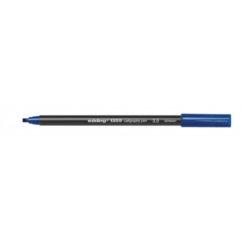 Pennarello Edding 1255 per calligrafia Perno, 3,5 mm, blu