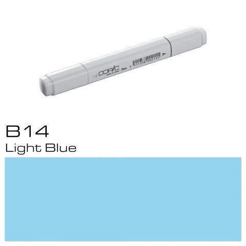 Copic Marker pen, light blue, B-14