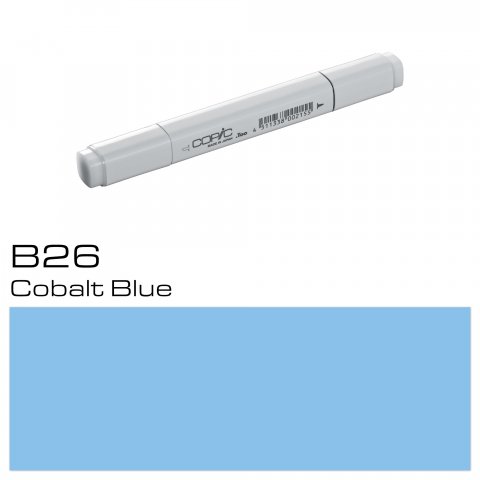 Marcador Copic Bolígrafo, azul cobalto, B-26
