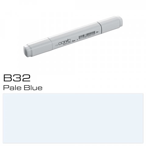 Copic Marker pen, pale blue, B-32