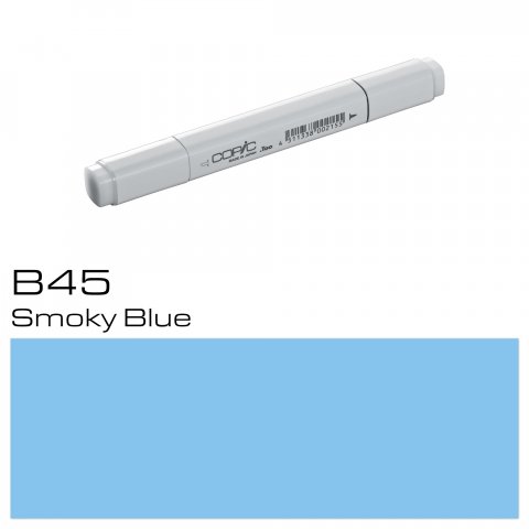 Marcador Copic Bolígrafo, azul ahumado, B-45
