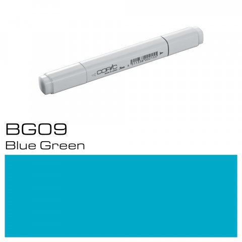 Copic Marker pen, blue green, BG-09