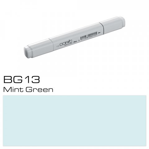 Copic Marker pen, mint green, BG-13