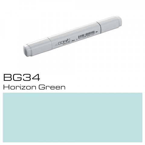 Copic Marker pen, horizon green, BG-34