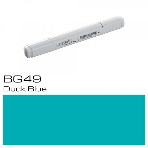 Marcador Copic Bolígrafo, Duck Blue, BG-49