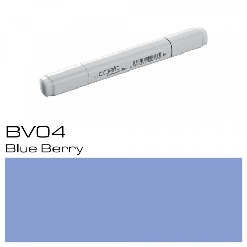 Copic Marker pen, blue berry, BV-04
