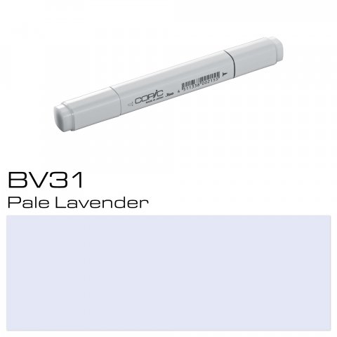 Copic Marker pen, pale lilac, BV-31