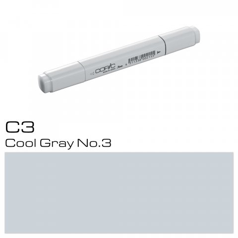 Copic Marker pen, cool grey, C-3