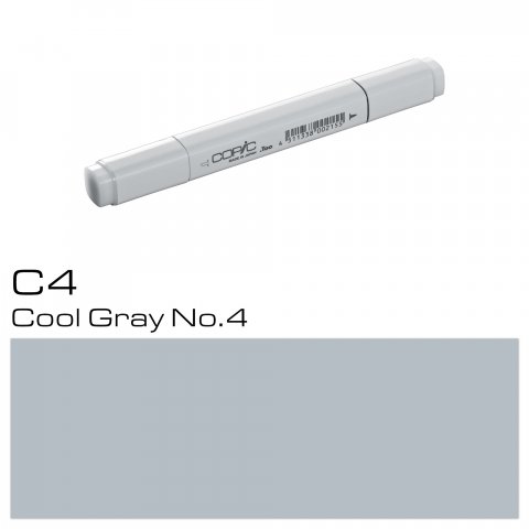 Pennarello Copic Marker Penna, grigio freddo, C-4