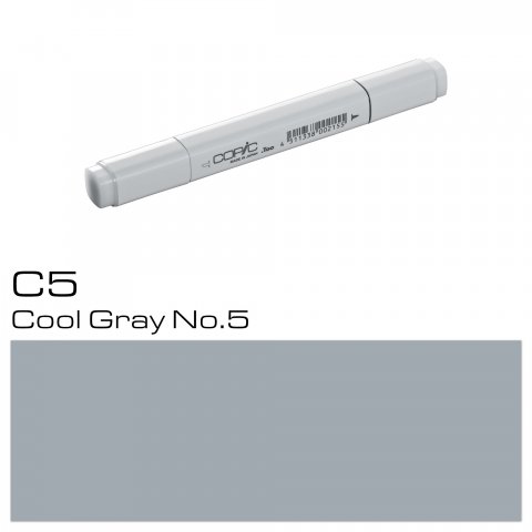 Marcador Copic Bolígrafo, gris frío, C-5