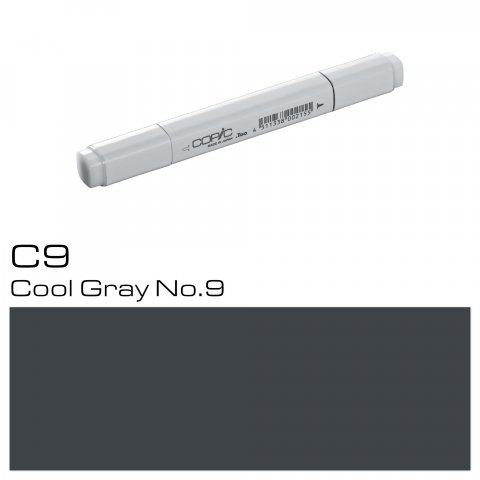 Copic Marker Stift, Cool Gray, C-9