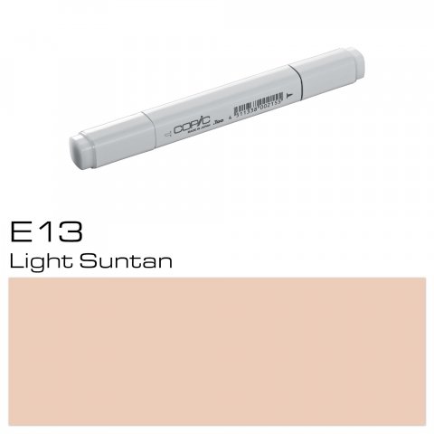 Copic Marker pen, light suntan, E-13