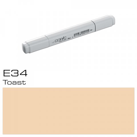 Copic Marker Stift, Toast, E-34