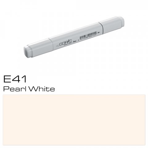 Pennarello Copic Marker Penna, bianco perla, E-41