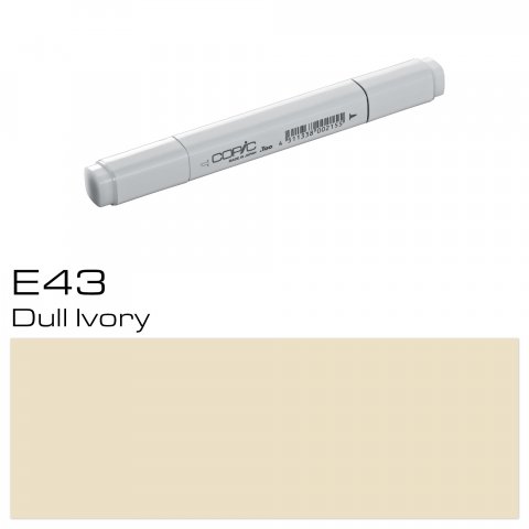Copic Marker Stift, Dull Ivory, E-43